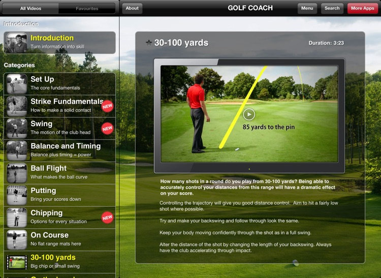 Golf Coach by Dr Noel Rousseau for iPad screenshot-4