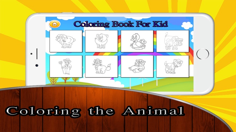 Animal Coloring and Puzzle Game 2 screenshot-3