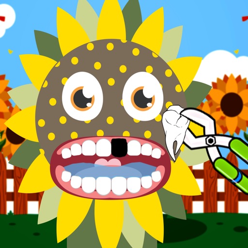 Free Dentist Game - The Live Sunflowers iOS App
