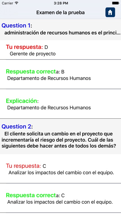 Preguntas del examen PMP screenshot-4