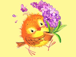 Cute Birds for Easter Spring Birthday Sticker Pack