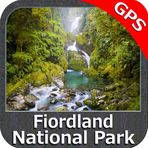 Fiordland National Park gps Charts Navigator