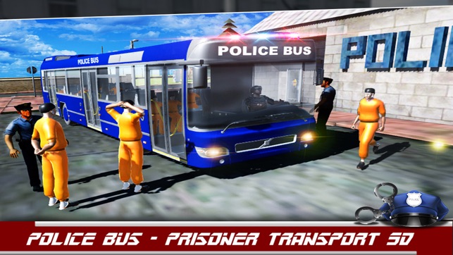 Police Bus - Prisoner Transport 3D(圖1)-速報App