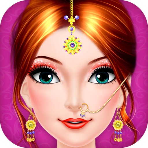 Wedding Salon Games : Girls Dressup & Makeup Games Icon