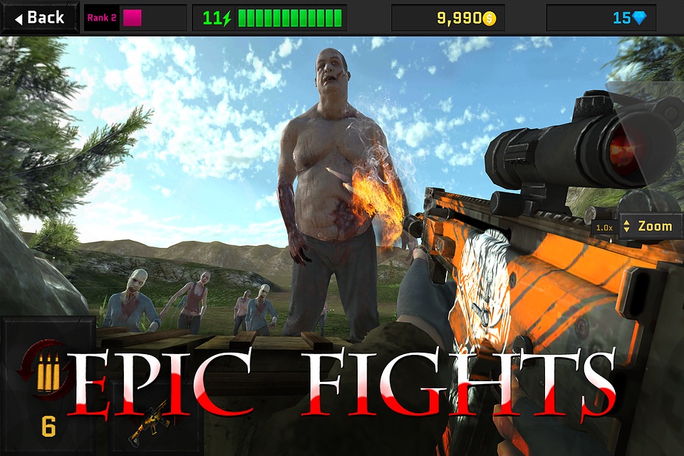 Zombie Ops 3D Shooter screenshot 2