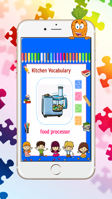 How to cancel & delete Kitchen Vocabulary ESL Worksheets and Exercises from iphone & ipad 3
