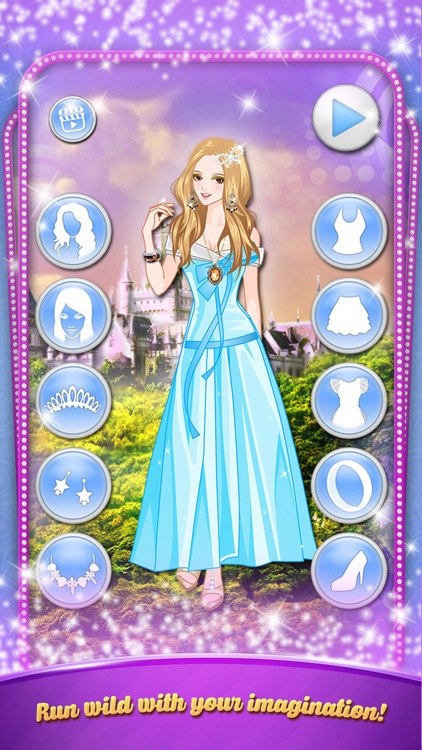 Magic Castle: Elves Dressup. Stylish princess