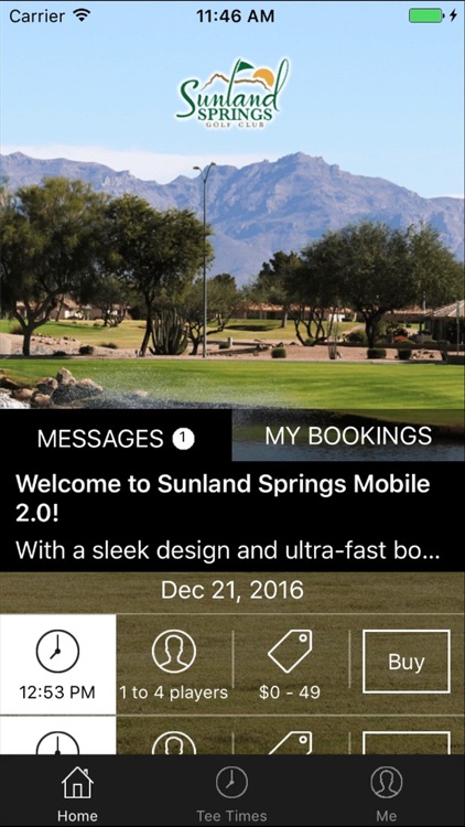 Sunland Springs Village Golf Tee Times