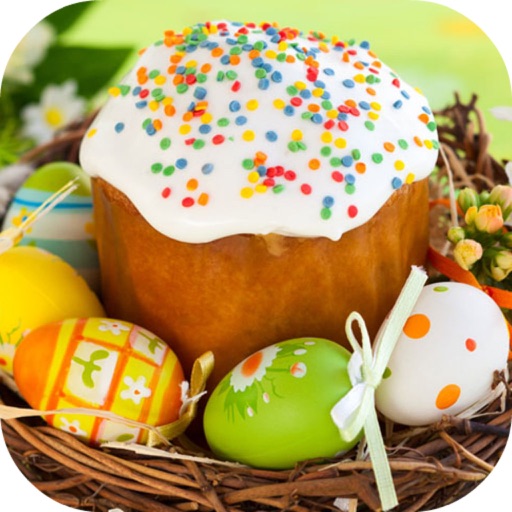 Easter Egg Cakes Icon