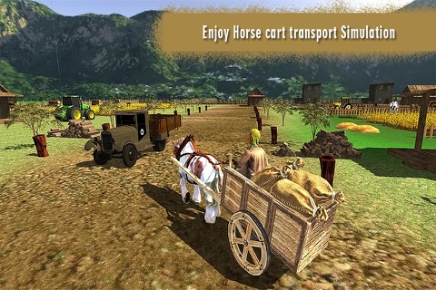 Farming Tractor Driving Sim 3D screenshot 3