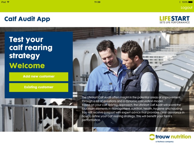 Calf Audit App