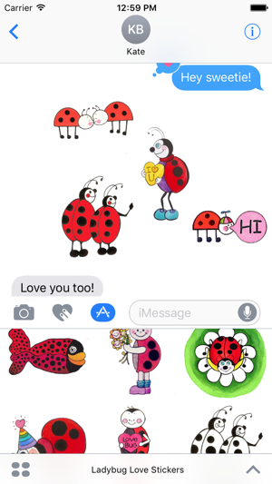 Ladybug Love Stickers(圖1)-速報App