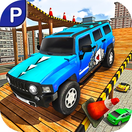 City Climb Prado Car Stunt Parking Simulator 3D iOS App