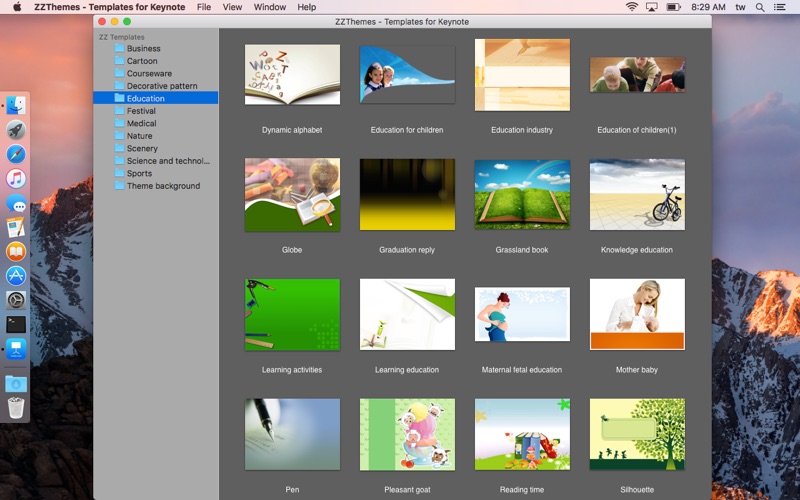 ZZThemes - Templates for Keynote thumbnail 1