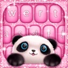 Pink Glitter Keyboard Themes: Emoji Color Change.r