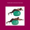 Stability ball combination exercises