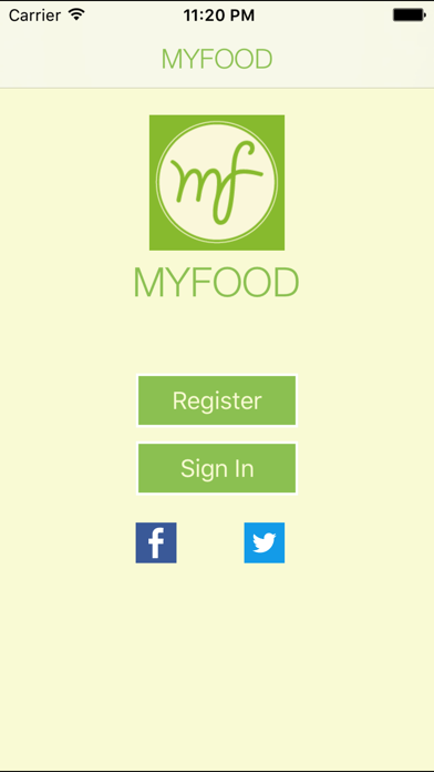 How to cancel & delete MyFood - Your Passport to Better Eating! from iphone & ipad 1