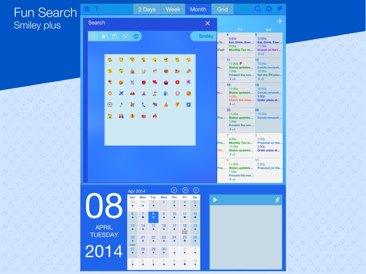 iTrackFast: Calendar, FlowNote, Share & Slideshows screenshot-4