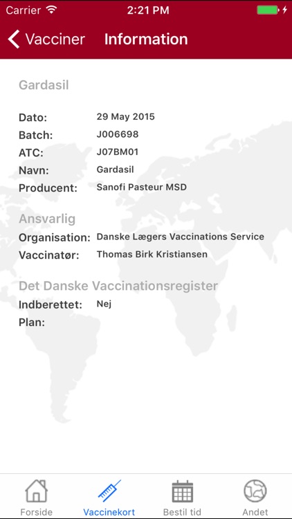 Danske Lægers Vaccinations Service