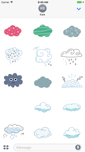 Animated Cute Cloud Stickers(圖2)-速報App