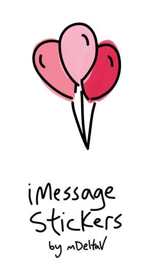 Pink sticker, cute love baby stickers for iMessage(圖1)-速報App