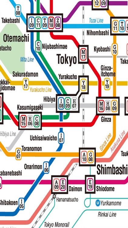 Japan Metro Toei Subway JR Rail Trains Maps Lines by Janice Ong