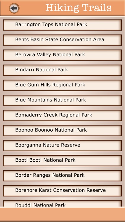 Australia - Campgrounds & Hiking Trails Guide