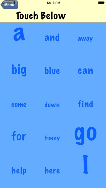 DTT / Autism Words  - learn the site words.