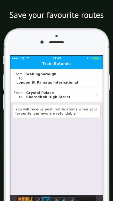 How to cancel & delete East Midlands Train Refunds from iphone & ipad 1