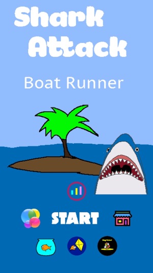 Shark Attack Boat Runner