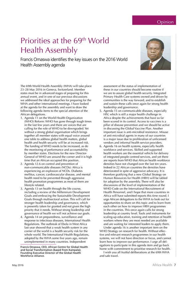 Africa Health Journal screenshot 4