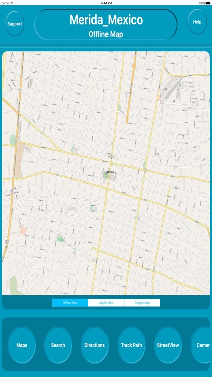 Merida Mexico Offline City Map Navigation