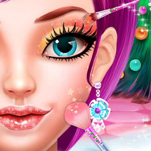 Christmas Princess Makeup Spa Salon & Dressup iOS App