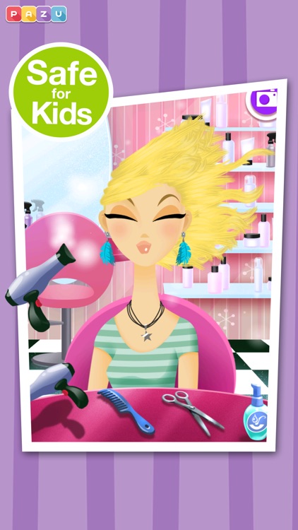 Girls Hair Salon - Hairstyle game for kids