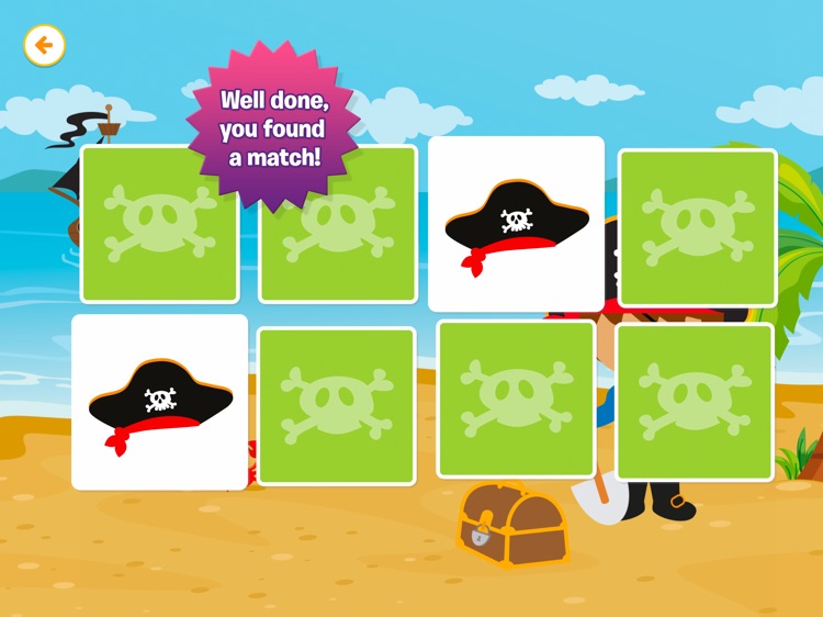 Pirate Memory Fun screenshot-3