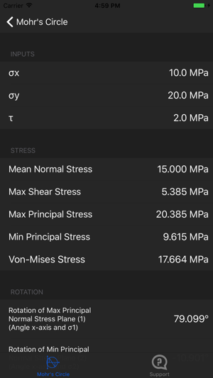 MohrSolver - Mohr's Circle(圖2)-速報App