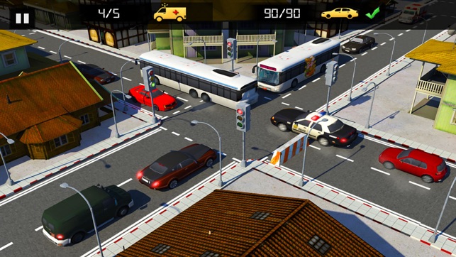 城市交通控制高峰时间驾驶模拟器 City Traffic Control 3D Game(圖4)-速報App