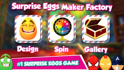 SURPRISE EGGS FACTORY - SPIN WHEEL OF SURPRISE EGG 1.0 IOS