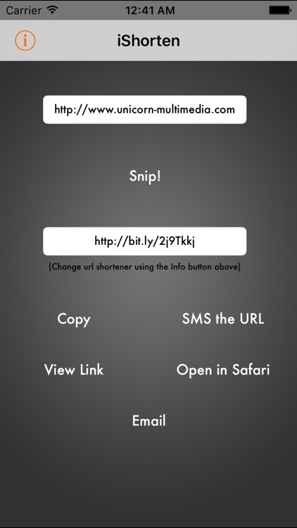 iShorten - URL Shortener (bitly, TinyURL, etc.)