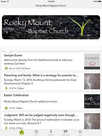Rocky Mount Baptist Church - náhled
