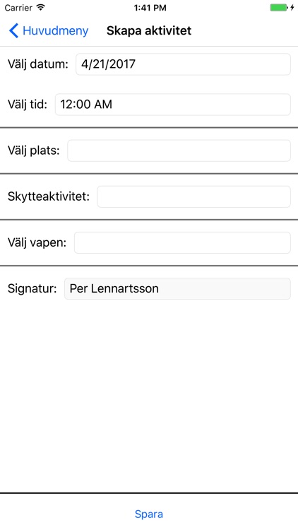 Skytteloggboken screenshot-4