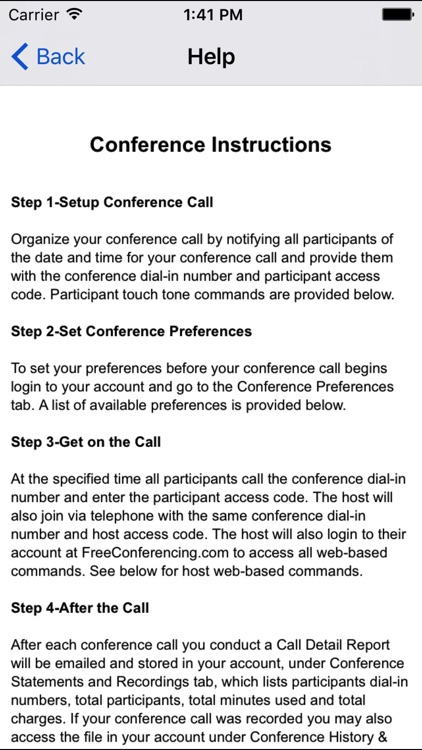 Free Conferencing screenshot-4
