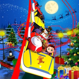 Christmas Roller Coaster Ride 3D