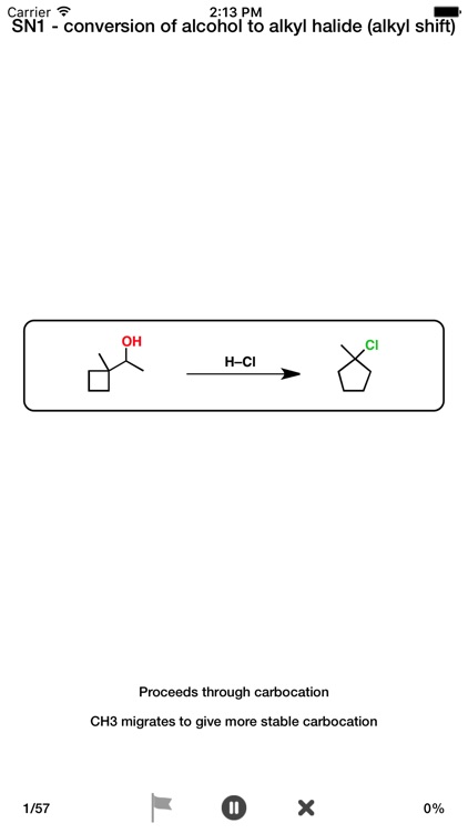 Organic Reaction Flashcards screenshot-4