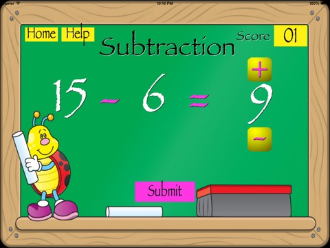 Subtracting 6 screenshot 2