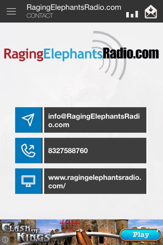 RagingElephantsRadio.com screenshot 4
