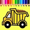 Free Mine Truck Coloring Book Game Education