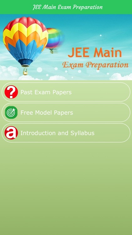 JEE Main Exam Preparation