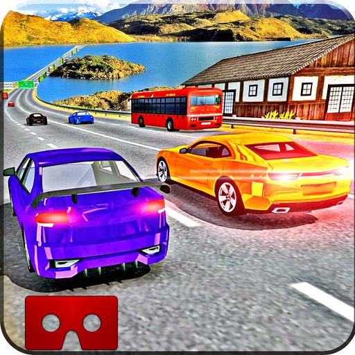 VR Modern Traffic Car Racing Game icon