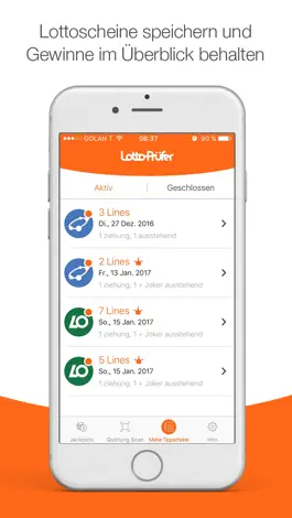 Game screenshot Lotto-Prüfer - Österreich Lotto und Euromillionen hack